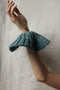 FLORES scrunchie / seaglass