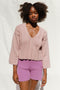NURIA jumper / organic cotton / magnolia blossom / samples