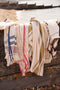 handwoven towel / organic cotton / TOMATES y MAR