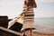 handwoven towel / organic cotton / EL BOSQUE