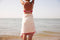 handwoven towel / organic cotton / TOMATES y MAR