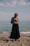 LUCA cardigan / organic cotton / berry lassi