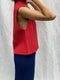 RIO ribbed vest / organic cotton / sweet paprika / samples