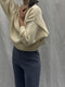 CECILIA jumper / organic cotton / milk