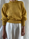 PARSLEY jumper / organic cotton / golden honey