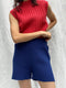 RIO ribbed vest / organic cotton / sweet paprika / samples