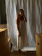 LELLA dress / indian linen / milk