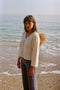 PAOLA cardigan / organic cotton / milk