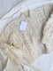 MILAGRO cardigan / highland wool / milk / samples