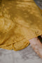 CANDELA fine knit slip dress / organic cotton / golden honey
