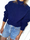 DELIA jumper / organic cotton / midnight