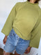 PABLO jumper / organic cotton / pistachio