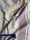 handwoven towel / organic cotton / PLUM & BLUEBERRY