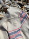 handwoven towel / organic cotton / PINK SUNSET