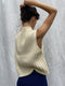 RIO ribbed vest / organic cotton / milk