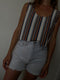 RADHA top / organic indian cotton / 90s stripes