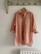 SANTIAGO big shirt / organic indian cotton / sunset