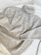 NORA turtleneck / alpaca & pima cotton / cloud / samples