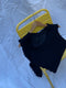 SURYA top / indian linen / black