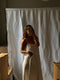 LELLA dress / indian linen / milk