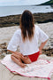 CAMISETA / cotton t-shirt / carmen on white