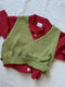 UNO vest / organic cotton / pistachio