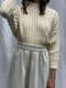 RIO ribbed jumper / organic cotton / milk