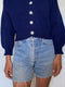 CARMEN cardigan / organic cotton / midnight