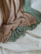 CANDELA fine knit slip dress / organic cotton / pistachio