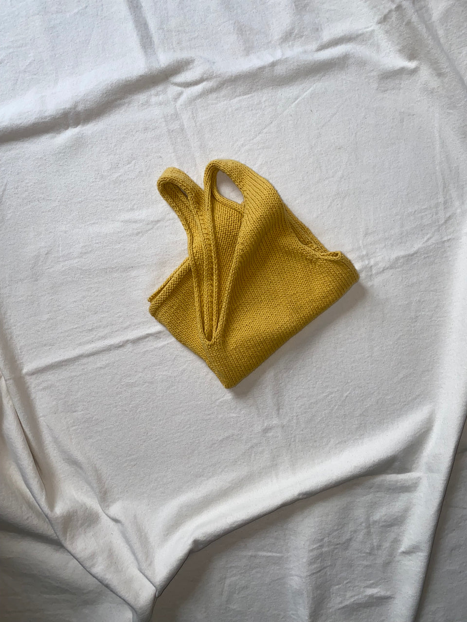 SOLITO vest / organic cotton / golden honey