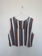 RADHA top / organic indian cotton / 90s stripes