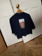 CAMISETA / cotton t-shirt / confetti on navy