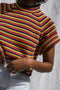 PABLO mini jumper / organic cotton / multi stripe
