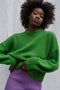 LAGO mini jumper / organic cotton boucle / apple