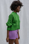 LAGO mini jumper / organic cotton boucle / apple