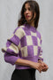 LINO no waste jumper / organic cotton / summer lilac & milk