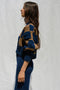 LINO no waste jumper / organic cotton / midnight & carob