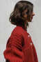 FRANKA ribbed jumper / organic cotton / pimienta