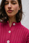 FRANKA ribbed jumper / organic cotton / frambuesa