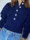 OTTA jumper / organic cotton / midnight