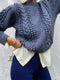 EWA jumper / highland wool / berry lassi