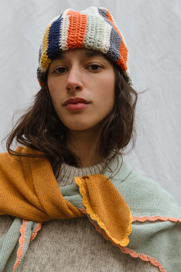 ARCO IRIS hat / mixed yarns