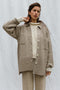 NENNA shirt / highland wool / rock salt