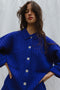 NENNA shirt / highland wool / sapphire