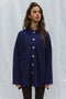 NENNA shirt / highland wool / indigo