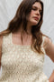LINA vest / organic cotton / milk