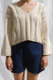 NURIA jumper / organic cotton / milk