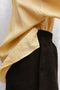 RITA shirt / indian linen / buttercup / samples / 2 sizes available