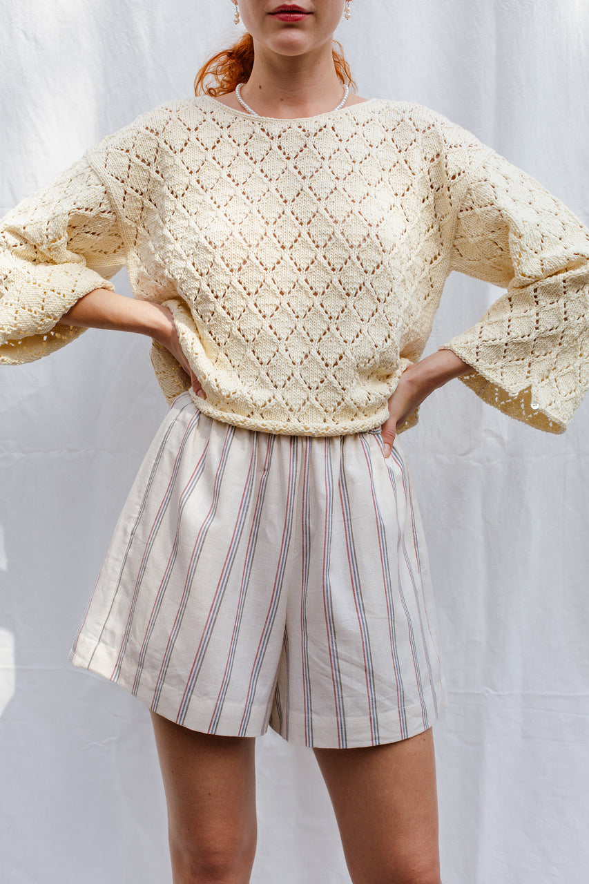 LINA jumper / organic cotton / milk