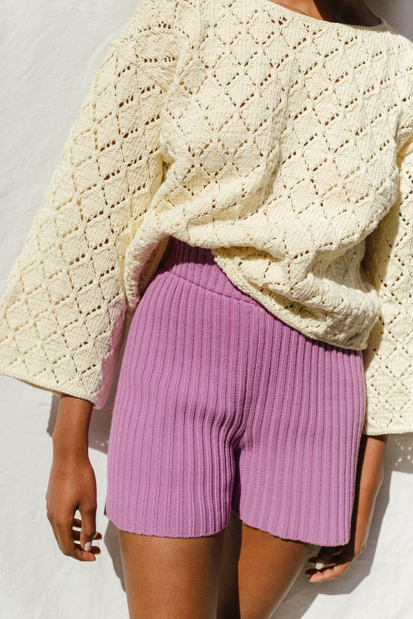 LINA jumper / organic cotton / milk